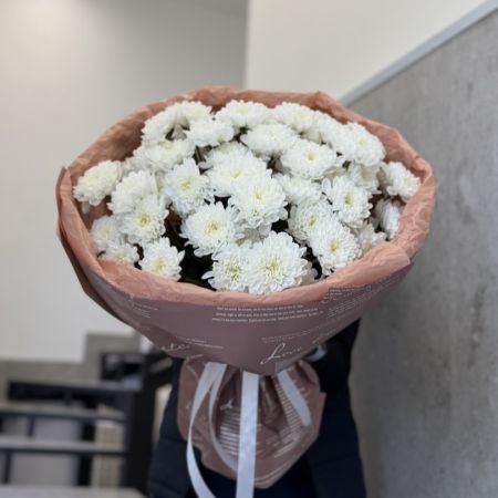 Букет Облако хризантемм