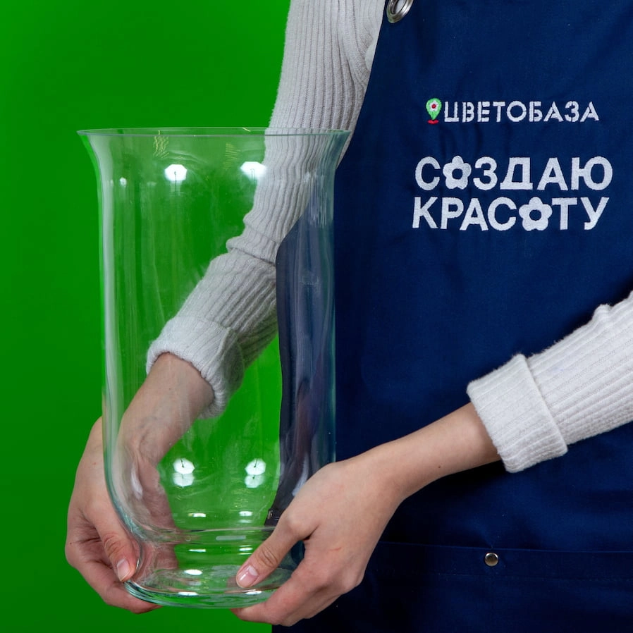 Ваза Афина (стекло) D17см*Н30см
